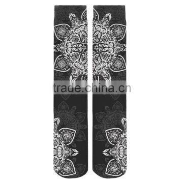 factory hot sale 3d digital full print colorful socks custom