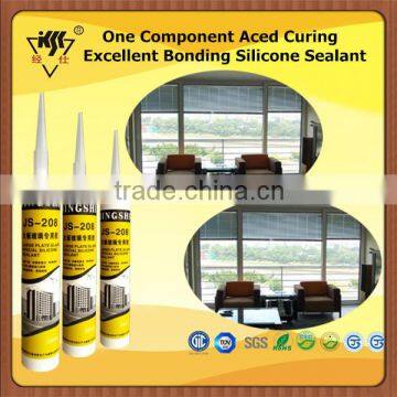 One Component Aced Curing Excellent Bonding Silicone Sealant