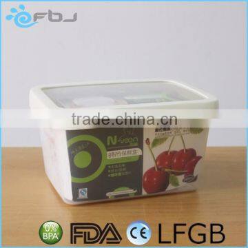 Airtight Resuable Plastic Food food container china manufacturer