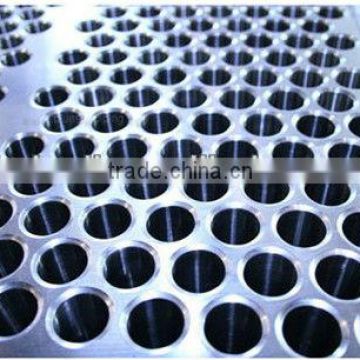 Copper alloy tube sheet/baffle