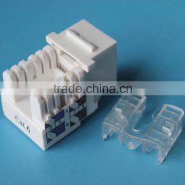 High Quality RJ45 Cat5e Cat6 Keystone Jack photo-4