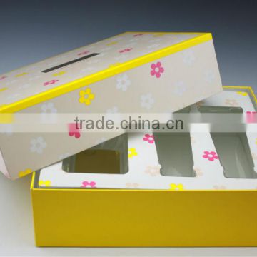 2014 New Paper cosmetic box makeup kit,paper perfume box design,cosmetics packaging box