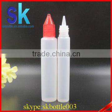 High Quality pe Plastic Pen Shape Squeeze Unicorn Dropper Bottle 10ml 15ml 30ml With Screw Cap for E-liquid photo-5