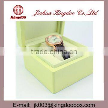 Jinhua Supplier Handmade Rectangular MDF Wood Single Watch Box With Inner photo-4