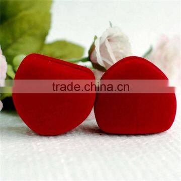 Wholesale Cheap Flocking Ring Boxes,Wedding Favors Boxes, Accept Custom Logo. photo-2