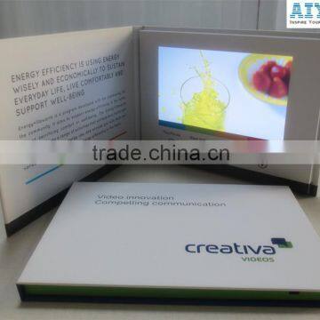 AIYOS Custom Small Ad Video Player 1.5"~10.1" Lcd Video Greeting Card