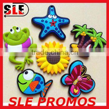 Animal design pvc refrigerator magnets Fridge Magnets Decorations custom fridge magnet 3D