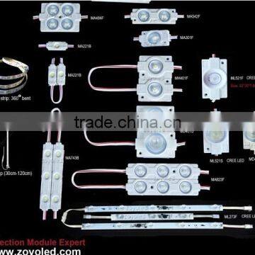 Outdoor Waterproof SMD2525 5050 LED Module 3led CE rohs certification