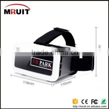 2016 new gadgets mobile phone plastic vr box 3D vr glasses with cheap price