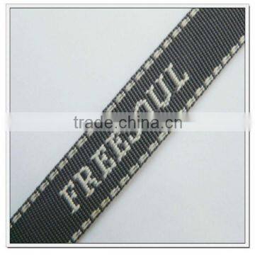 15mm wide jacquard polyester webbing for underwear,jacquard ribbon