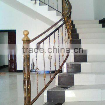 Top-selling handmade wrought iron stair handrail