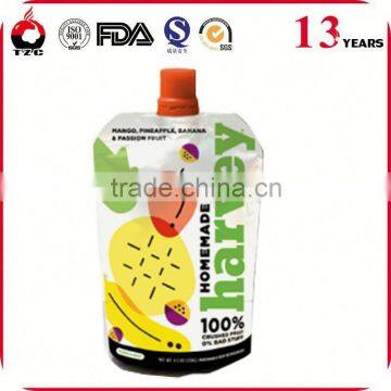 Manufacturer good barrier Grapes juice food pouch