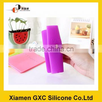 Wholesale Portable silicone pvc passport cover/case