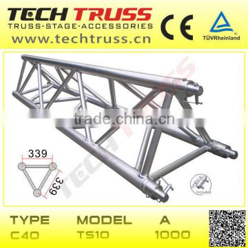 C40-TS10 aluminum triangle truss , lighting stage truss for exhibition