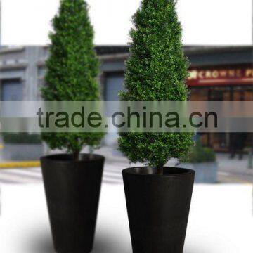 GR07110 big size black rotational plastic planter
