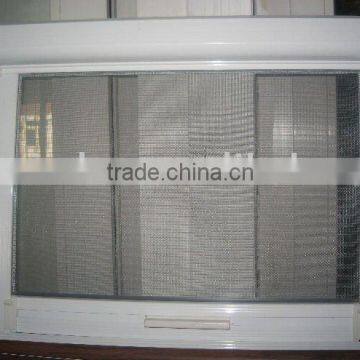 pvc shutter windows,pvc mosquito net window