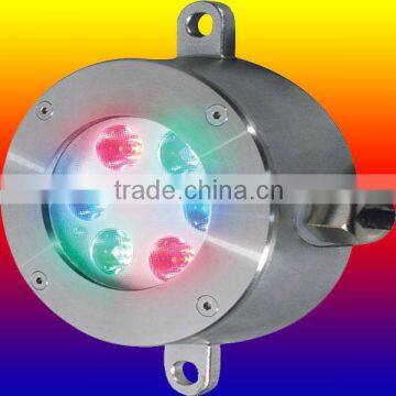 2013 LED Newest 6W waterproof IP68 surface mount led underwater lights for boat