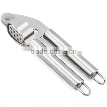 Solid Stainless Steel garlic gadgets press crusher