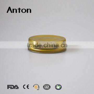 Gold Glass Storage Honey Jars'lid photo-3