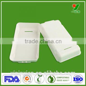 Wholesale Eco-friendly Biodegradable ODM/OEM Bagasse Packing Molded Pulp Buffering Packaging Tray With Competitive Price photo-3