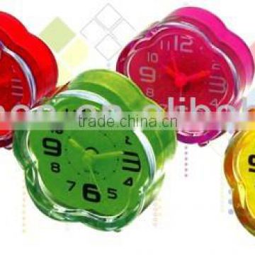 Mini flower shape alarm clock, table clocks