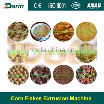 Corn Curls Snack Food Machine/Breakfast corn flakes machine/Corn flakes processing machine