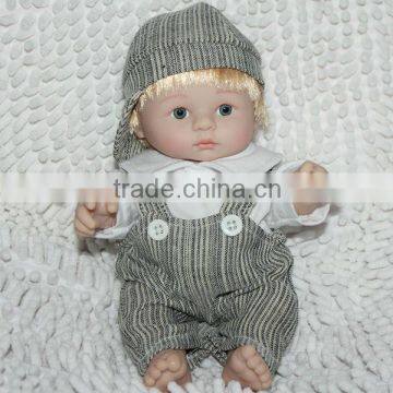 Hard body doll 10 inch baby dolls vinyl body