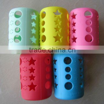 120ml and 240ml silicone baby bottle sleeve/milk bottle sleeve