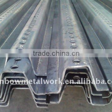 Hot Dipped Galvanized Steel U-channel