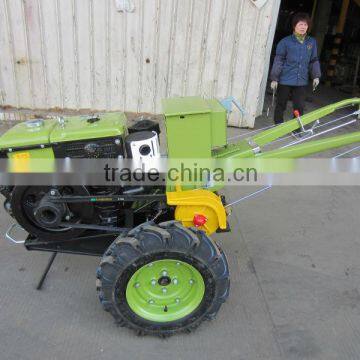 8hp electircstart walking tractor made in Shandong changlin