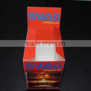 custom logo printing paper box display box with nice price