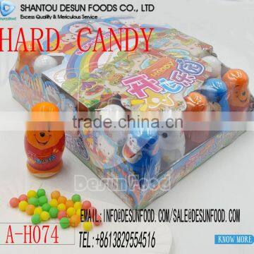2016 new item happy cartoon bottle acid fruit candy