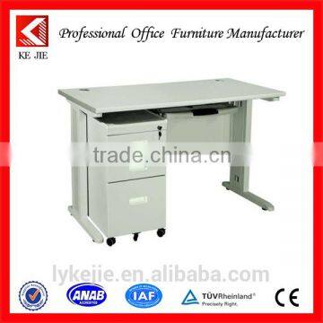 computer desk exclusive office furniture desks/white office computer desk with lockable 3-drawer