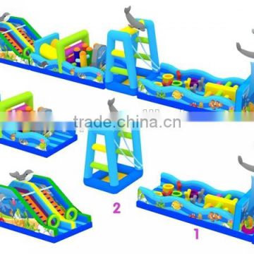 inflatable water obstacle course for sale