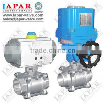 LPA15 Welding Ball Valve with Pneumatic Actuator