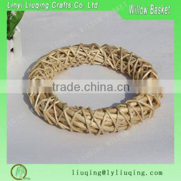 Cheap Brown Willow Wreath Wicker Handicraft