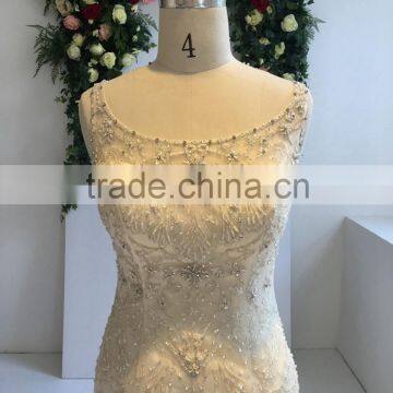OEM ODM Customized New Hand Work Design Wedding Dress photo-6