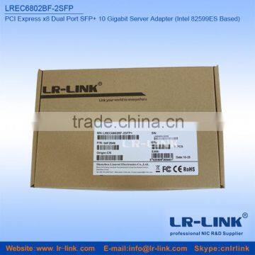 LR-LINK LREC6802BF-2SFP+ PCIe x8 Dual Port SFP+ Optical 10G Network Card Compatible Intel X520 photo-6