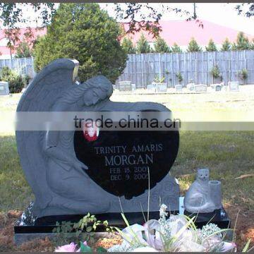 weeping angel heart monument