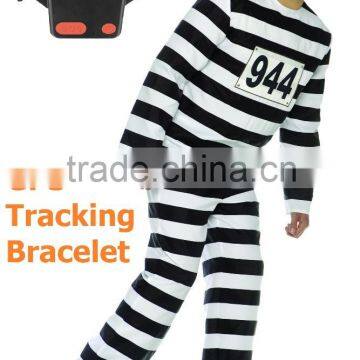 prisoner GPS Tracker belt off alarm prisoner Tracking