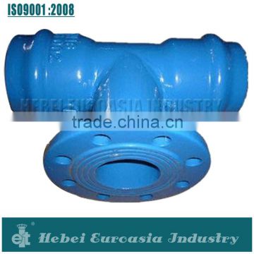 PVC Double Socket Tee with Flange Branch