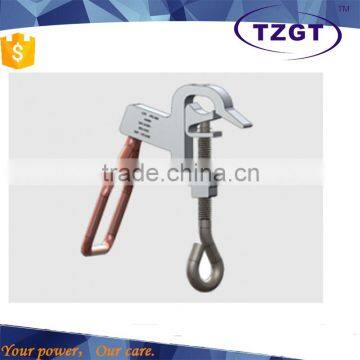 overhead aluminum stirrup clamp