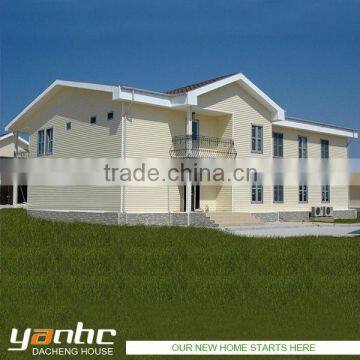 hot sale luxury new style prefab light steel villa