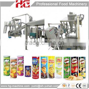 Automatic Compound Pringles Potato Chips Making Line