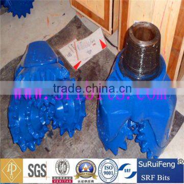 9 7/8"250.8mm Steel tooth roller cone bit for directional drilling ,drilling tools for groundwater ,oil and gas