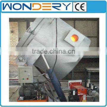 Oil-fired Tilting Copper Scrap Crucible Melting Furnace