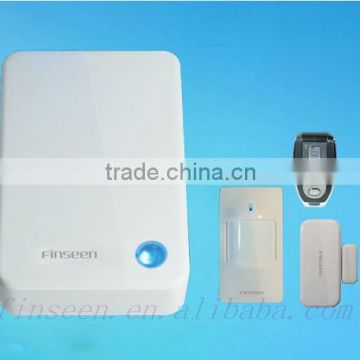 Wireless Burglar alarm Cloud based IP Alarm for home security no sim card