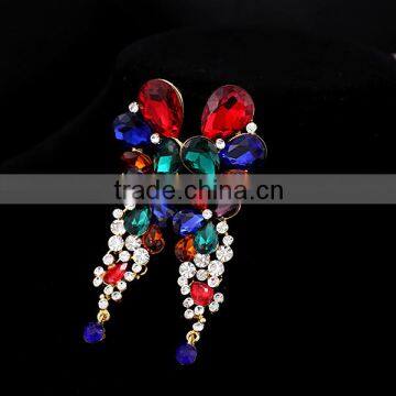 Fleur de Lis Stud Earrings,Cut Diamond Silver Earrings,Winter sweet drop gold Earring For Girls