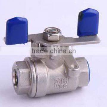 2-PC Body Type Butt-Welding high pressure ball valve