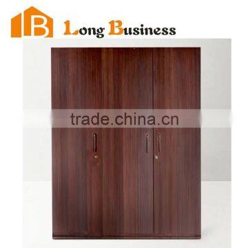 LB-DD3102 Bedroom Furniture Wood Veneer Melamine Wardrobe